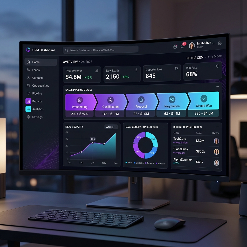 Enterprise CRM System